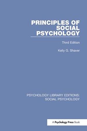 Principles of Social Psychology