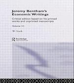 Jeremy Bentham's Economic Writings