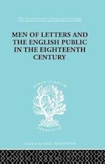 Men of Letters and the English Public in the 18th Century