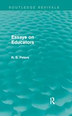 Essays on Educators (Routledge Revivals)