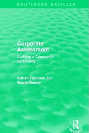 Corporate Assessment (Routledge Revivals)