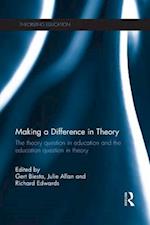 Making a Difference in Theory