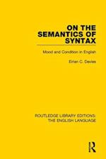 On the Semantics of Syntax