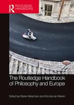 The Routledge Handbook of Philosophy and Europe