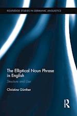 The Elliptical Noun Phrase in English