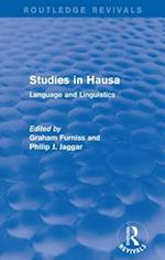 Studies in Hausa