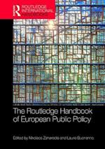 The Routledge Handbook of European Public Policy