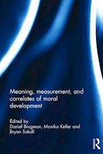 Meaning, measurement, and correlates of moral development