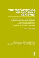 The 'Metaphysica' of Avicenna (ibn Sina)