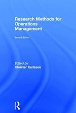 Research Methods for Operations Management