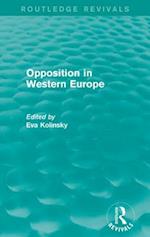 Opposition in Western Europe