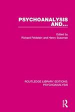 Psychoanalysis and ...