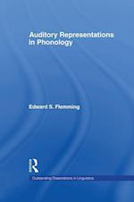 Auditory Representations in Phonology