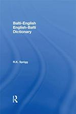 Balti-English / English-Balti Dictionary