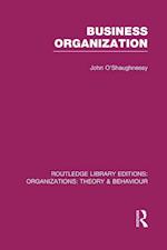 Business Organization (RLE: Organizations)