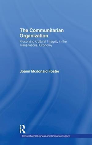 The Communitarian Organization