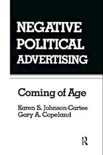 Negative Political Advertising
