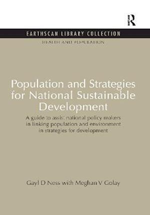 Population and Strategies for National Sustainable Development