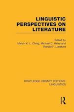 Linguistic Perspectives on Literature (RLE Linguistics C: Applied Linguistics)