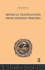 Metrical Translations from Sanskrit Writers