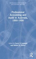 Professional Accounting and Audit in Australia, 1880-1900