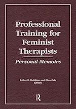 Professional Training for Feminist Therapists