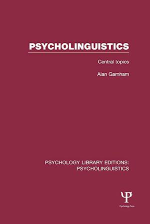 Psycholinguistics (PLE: Psycholinguistics)