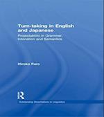 Turn-taking in English and Japanese