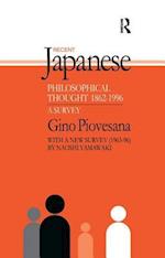 Recent Japanese Philosophical Thought 1862-1994
