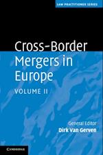 Cross-Border Mergers in Europe: Volume 2
