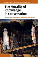 Morality of Knowledge in Conversation