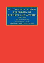 WTO Appellate Body Repertory of Reports and Awards