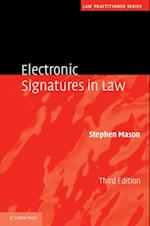 Electronic Signatures in Law