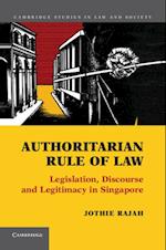 Authoritarian Rule of Law