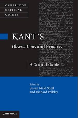 Kant's Observations and Remarks