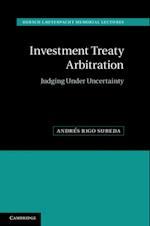 Investment Treaty Arbitration