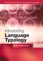 Introducing Language Typology