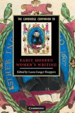 Cambridge Companion to Early Modern Women's Writing