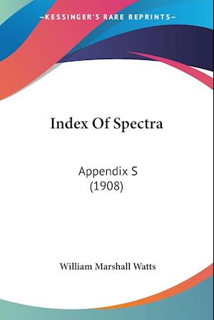 Index Of Spectra