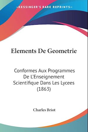 Elements De Geometrie