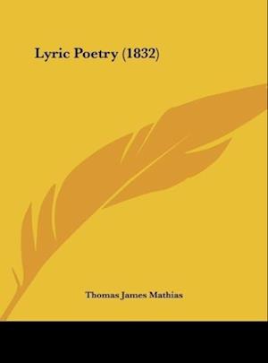 Lyric Poetry (1832)