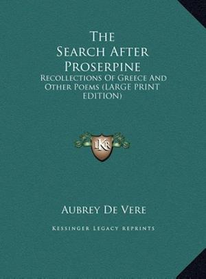 The Search After Proserpine