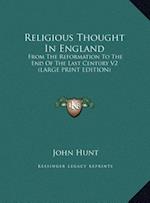 Religious Thought In England