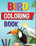 Bird Coloring Book: Fun and Easy Bird Coloring Book for Kids, Beautiful Birds Coloring Designs for a Complete Session of Relaxation 