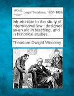 Introduction to the Study of International Law