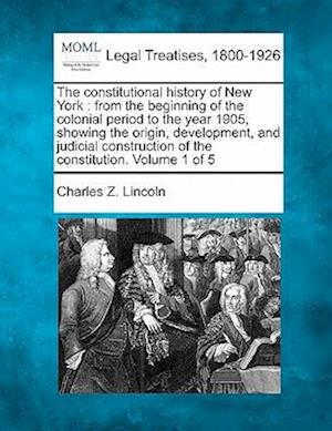 The Constitutional History of New York