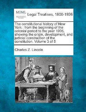 The Constitutional History of New York