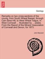 Remarks on Two Cross-Sections of the County, from South Wheal Basset, Through Carn Brea Hill, to West Wheal Tolgus, in West Cornwall ... Illustrated b