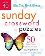 The New York Times Sunday Crossword Puzzles, Volume 40