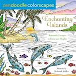 Zendoodle Colorscapes: Enchanting Islands